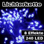 Lichterbaum 200 LED 180 cm kaltweiss