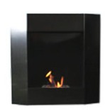 Wand Kamin LUND Edelstahl Gelkamin Bioethanol Ofen 72 c