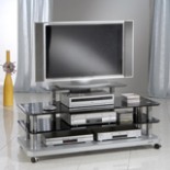 Fernsehtisch Glas PLUTO Phonotisch B-Ware