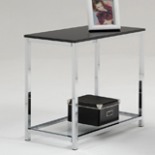 Beistelltisch  Avior 55/45x40 cm 2-er Set schwarz