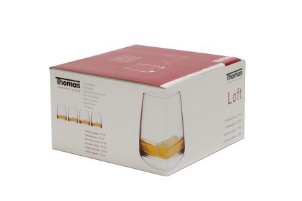 Glas Whisky 4-er Pack THOMAS LOFT ROSENTHAL