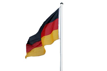 Fahnenmast Aluminium 6,20 Meter inklusiv Deutschland Fa