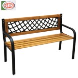 Bank Teak Holz KINGSBURY 180cm Edelstahlbeschläge