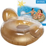 Wasser Sessel aufblasbar 137 x 122 cm INTEX gold Pool L
