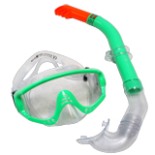 Luftmatratze INTEX  WELLEN 229 x 86 neon gelb fürs Wass