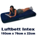 Luftbett INTEX Einzel Velour 193 x 76 cm