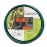 Garten Schlauch 20 Meter mit Zubehör 1/2  Zoll  grün Ge