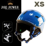 Ski Snowboard Helm für Jungen Gr. XS in blau 53-54 cm