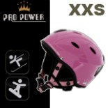 Ski Snowboard Helm für Mädchen Gr. XXS in pink 51-52 cm